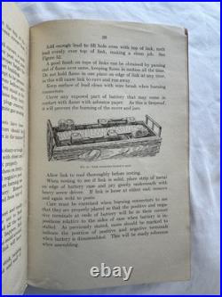 Vintage 1927 US Navy Electrician's Mate Battery Manuals Set Complete 15 Parts