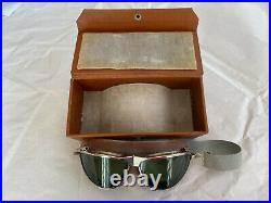 Vintage 1930's American Optical Aviator Goggles in Original Box