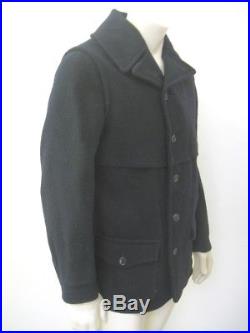 Vintage 1930s US ARMY Wool MACKINAW Coat Size 38