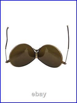 Vintage 1930s US Air Corps Type Aviator Sunglasses Looped Arms Single Nose Grip