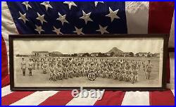 Vintage 1933 US Army Military Photograph Fourth CA Band Fort Amador Panama Canal