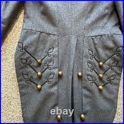 Vintage 1936 West Point Academy Cadet Coat Jacket