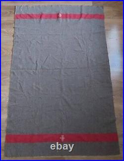 Vintage 1938 before the WW2 Authentic Swiss Army Wool Blanket, original