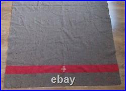 Vintage 1938 before the WW2 Authentic Swiss Army Wool Blanket, original