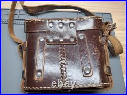 Vintage 8x30 Binoculars, Interwar Period 1919-1938, European Field Brass with Case