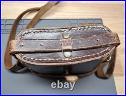 Vintage 8x30 Binoculars, Interwar Period 1919-1938, European Field Brass with Case