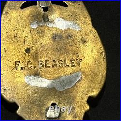 Vintage Assistant Chief Police Obsolete Badge St Petersburg Virginia FC Beasley