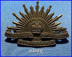 Vintage Australian Commonwealth Military Forces Pin Badge