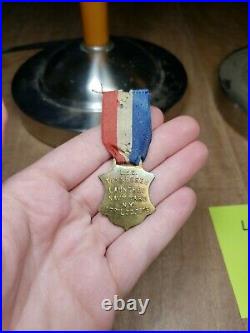 Vintage Authentic U. S. S. Tennessee Launched Navy Yard N. Y. April 30 1919 Medal