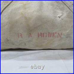 Vintage Aviator Kit Bag Talon Zipper Military Canvas Bag Tote Vintage Aviator Kit Bag Talon Zipper Military Canvas Bag Tote