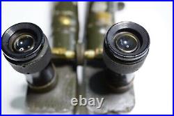 Vintage Binocular periscope 8x24 of the French company S. R. P. I. With scale