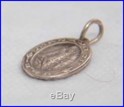 Vintage Pendant Israel 1949 First Independence Day Silver 900