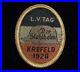 Vintage-Rare-Der-Stahlhelm-L-V-Tag-Krefeld-1928-German-Badge-01-dn