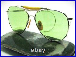 Vintage Ray-Ban USA Aviator 1940s WWII B&L USAAF USN AN6531 Sunglasses