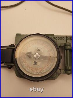 Vintage Sandy 183 Military Magnetic Compass NSN 6605-01-196-6971 120mCI 3H