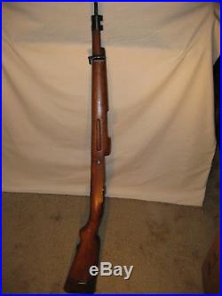 Vintage Spanish Mauser Model 43 M43 Solid Wood Rifle Stock Handguard & Bands