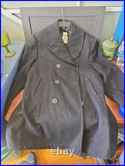 Vintage Sterlingwear Of Boston Dscp 44l Peacoat