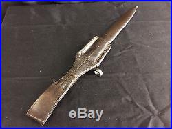 Vintage Turkish M1935 Mauser Bayonet - AS. FA Marked - with Scabbard/Frog