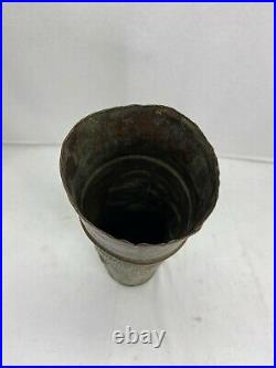 Vintage US Army Brass Artillery Shell Trench Art