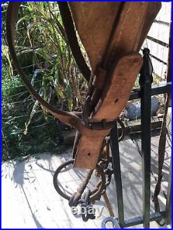 Vintage US Army Cavalry Horse Leather Bridle