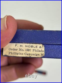 Vintage US Army Philippine Insurrection Campaign Boxed Medal