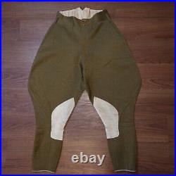 Vintage US Calvary Wool Riding Breeches 1930s-1940s