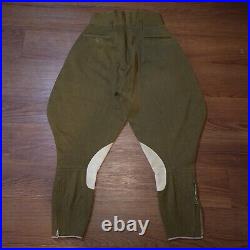 Vintage US Calvary Wool Riding Breeches 1930s-1940s