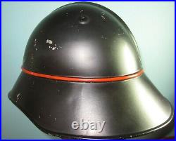 Vintage WW2 Swiss fire brigade helmet casque stahlhelm casco elmo? 2WK 2GM