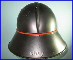 Vintage WW2 Swiss fire brigade helmet casque stahlhelm casco elmo? 2WK 2GM
