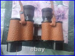 Vintage WWI US Army Signal Corps 6x30 Bausch & Lomb Binoculars With Leather Case