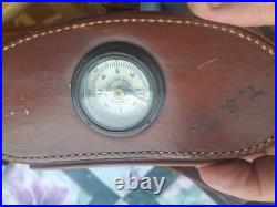 Vintage WWI US Army Signal Corps 6x30 Bausch & Lomb Binoculars With Leather Case