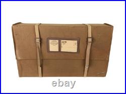 Vintage WWII US Army Postal Soldiers Can-Pro Laundry Mail Bag Case Military