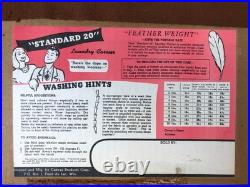 Vintage WWII US Army Postal Soldiers Can-Pro Laundry Mail Bag Case Military