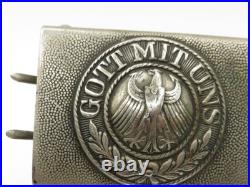 Vintage Weimer Republic Gott Mit Unus German Reichswehr Army Belt Buckle