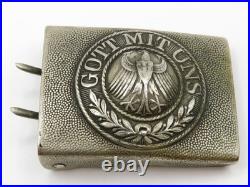 Vintage Weimer Republic Gott Mit Unus German Reichswehr Army Belt Buckle