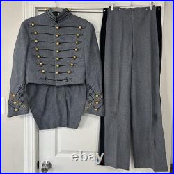 Vintage West Point Military Academy Cadet Dress Uniform Men's 36 Jacket & Pants