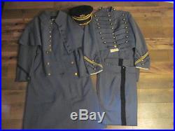 Vintage West Point Usma Cadet's Lot! Wool Uniform Overcoat Pre-wwii 1930's Hat
