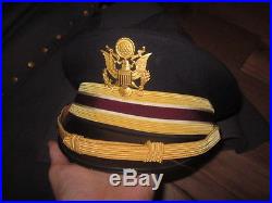 Vintage West Point Usma Cadet's Lot! Wool Uniform Overcoat Pre-wwii 1930's Hat