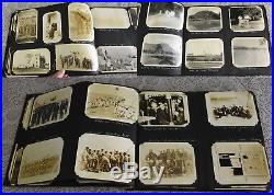 Vntg Military Navy Photo Album-1933-Ships-Planes-USS AZ-NY-Cuba-HI-Boxing-ID'd