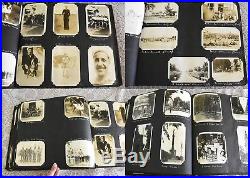 Vntg Military Navy Photo Album-1933-Ships-Planes-USS AZ-NY-Cuba-HI-Boxing-ID'd