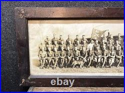 Vtg 1928 US Army Infantry Regiment Fort D. A Russell WY Photo Basketball Champs