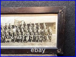 Vtg 1928 US Army Infantry Regiment Fort D. A Russell WY Photo Basketball Champs