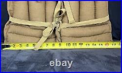 Vtg 1940's Ta.pat.co Life Jacket Boat Preserver WWII Kapok Filled Life-Save Vest