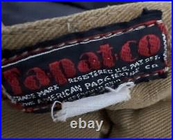 Vtg 1940's Ta.pat.co Life Jacket Boat Preserver WWII Kapok Filled Life-Save Vest