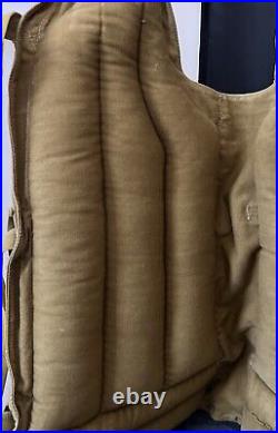 Vtg 1940's Ta.pat.co Life Jacket Boat Preserver WWII Kapok Filled Life-Save Vest