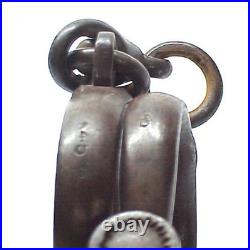 W. W. I ANTIQUE STANDARD SIZE HANDCUFFS With KEY