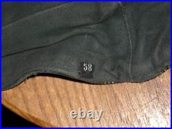 WW1 1930's GERMAN PILOTS FLIGHT FLYING HELMET & GOGGLES. Sz58