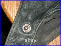 WW1 1930's GERMAN PILOTS FLIGHT FLYING HELMET & GOGGLES. Sz58