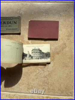 WW1- 4 postcard booklets VERDUN very RARE Lot Of 4