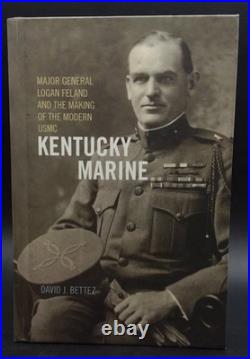 WW1 Marine USMC General Logan Feland Belleau Wood Hero Photo + Autograph Marine